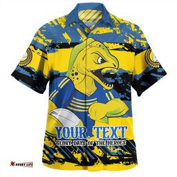 Amazing Aussie Parramatta Eels Sport Theme Song Inspired Hawaiian Shirt