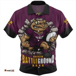 Amazing Aussie Queensland Maroons Dynasty Of Maroons Hawaiian Shirt
