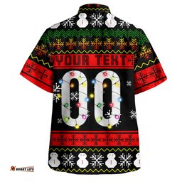 Amazing Aussie Penrith Panthers Custom Penrith Panthers Merry Christmas Mei Hawaiian Shirt