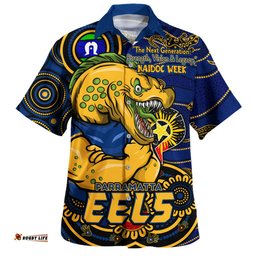 Amazing Aussie Parramatta Eels Spirit Of NAIDOC Series Hawaiian Shirt