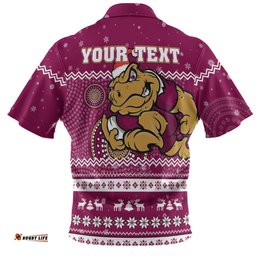 Amazing Aussie Queensland Cane Toads Christmas Custom Ugly Xmas And Aboriginal Patterns For Die Hard Fan Hawaiian Shirt