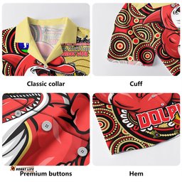 Amazing Aussie Redcliffe Dolphins Spirit Of NAIDOC Series Hawaiian Shirt