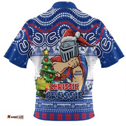Amazing Aussie Newcastle Knights Aussie Ugly Christmas For Die Hard Fan Supporters Hawaiian Shirt