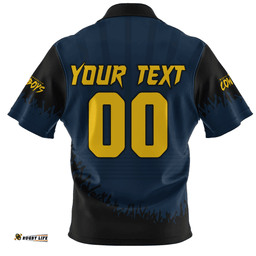 Amazing Aussie North Queensland Cowboys Heart Of A Fighter Tough And Fearless Hawaiian Shirt