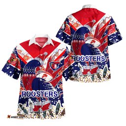 Amazing Aussie Australia Sydney Merry Christmas Sydney Indigenous Hawaiian Shirt