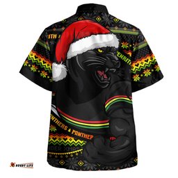 Amazing Aussie Penrith Panthers Ugly Knit Style For Christmas Game Fans Hawaiian Shirt
