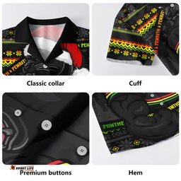 Amazing Aussie Penrith Panthers Ugly Knit Style For Christmas Game Fans Hawaiian Shirt