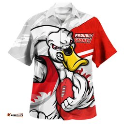 Amazing Aussie Sydney Swans Defend The Pride Hawaiian Shirt