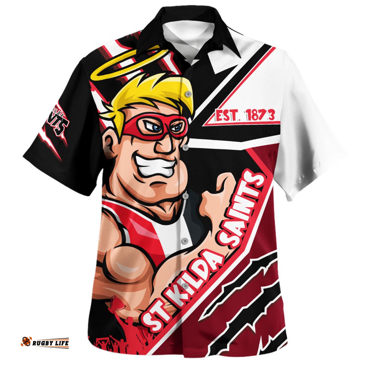 Amazing Aussie St Kilda Battlefield Glory Gear Hawaiian Shirt