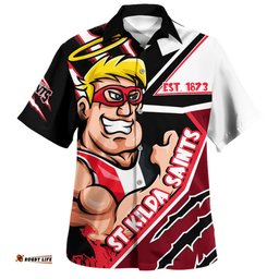 Amazing Aussie St Kilda Battlefield Glory Gear Hawaiian Shirt