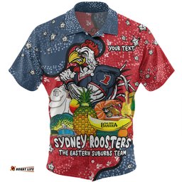 Amazing Aussie Sydney Roosters Custom Australian Big Things Hawaiian Shirt