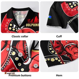 Amazing Aussie Redcliffe Dolphins NAIDOC Indigenous Warrior Spirit Hawaiian Shirt