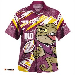 Amazing Aussie Cane Toads Sport Theme Song Hawaiian Shirt