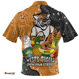 Amazing Aussie Wests Tigers Custom Australian Big Things Hawaiian Shirt
