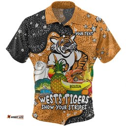 Amazing Aussie Wests Tigers Custom Australian Big Things Hawaiian Shirt