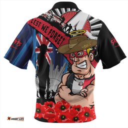 Amazing Aussie St Kilda Anzac Day Honor United In Spirit Hawaiian Shirt