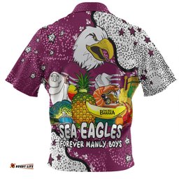 Amazing Aussie Manly Warringah Sea Eagles Australian Big Things Hawaiian Shirt
