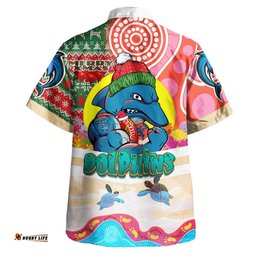 Amazing Aussie Redcliffe Dolphins Custom A New History Begins Hawaiian Shirt