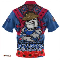 Amazing Aussie Western Bulldogs Ripped Legacy Of The Game The ANZAC Spirit Lives On Hawaiian Shirt