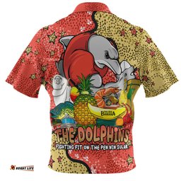 Amazing Aussie Redcliffe Dolphins Custom Australian Big Things Hawaiian Shirt