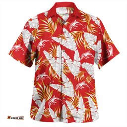 Amazing Aussie Redcliffe Dolphins Custom Tropical Patterns Redcliffe Dolphins Hawaiian Shirt
