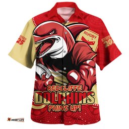 Amazing Aussie Redcliffe Dolphins Battle For Glory Rugby Finals Edition Hawaiian Shirt