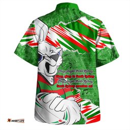 Amazing Aussie South Sydney Rabbitohs Theme Song Hawaiian Shirt