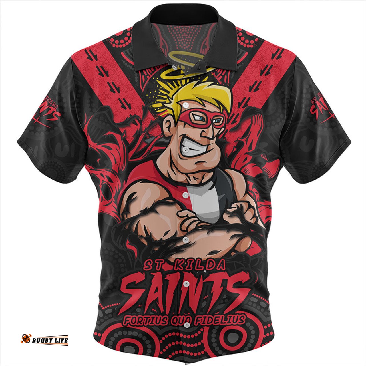 Amazing Aussie St Kilda Ripped Legacy Of The Game Hawaiian Shirt