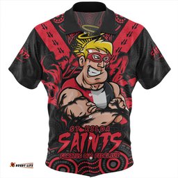 Amazing Aussie St Kilda Ripped Legacy Of The Game Hawaiian Shirt