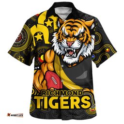 Amazing Aussie Richmond NAIDOC Spirit Of Country Hawaiian Shirt