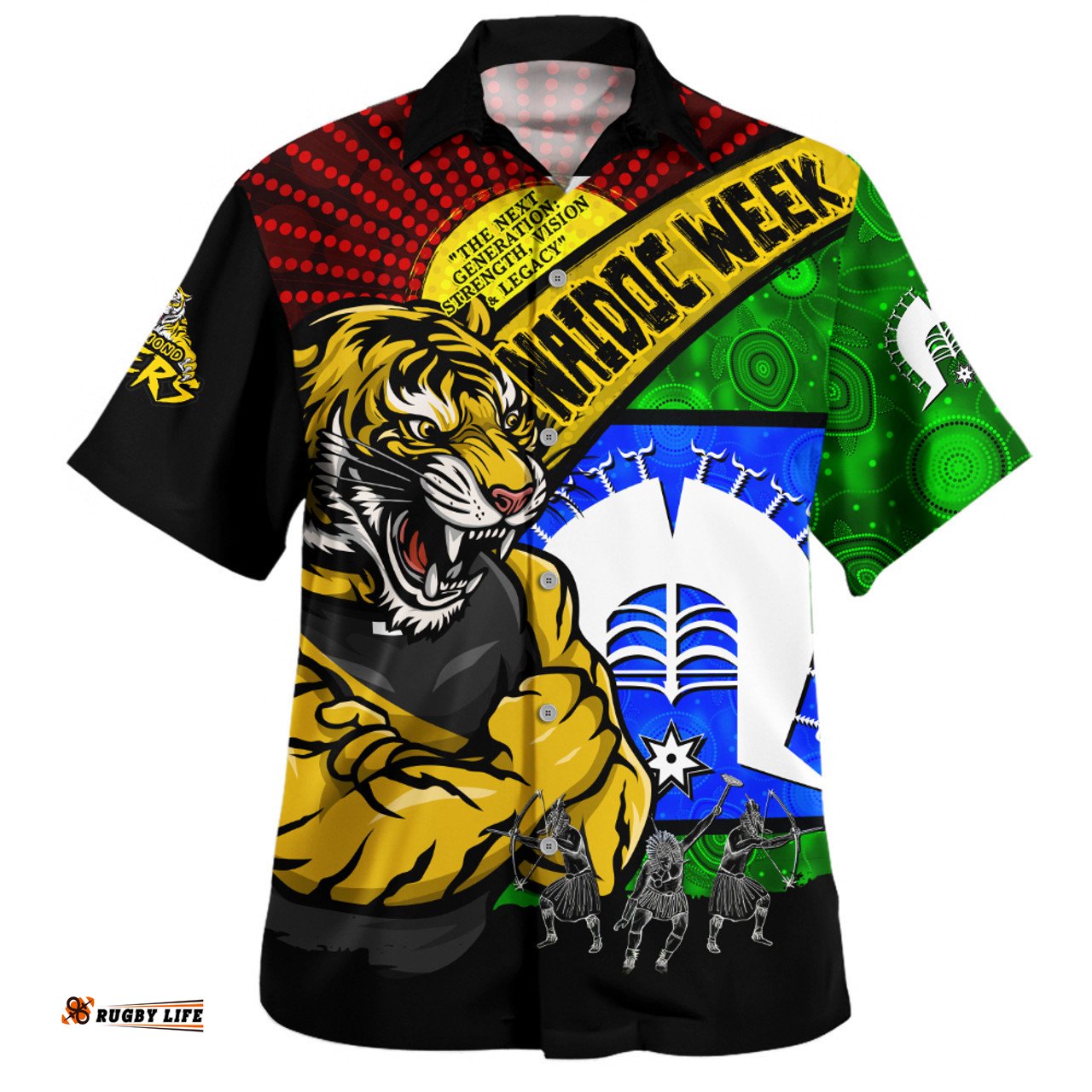 Amazing Aussie Richmond NAIDOC Week Pride Edition Hawaiian Shirt