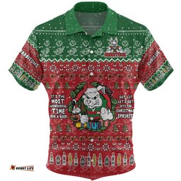 Amazing Aussie South Sydney Rabbitohs Custom Chrissie Spirit Hawaiian Shirt