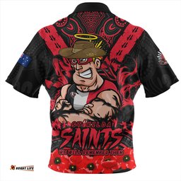 Amazing Aussie St Kilda Ripped Legacy Of The Game The ANZAC Spirit Lives On Hawaiian Shirt