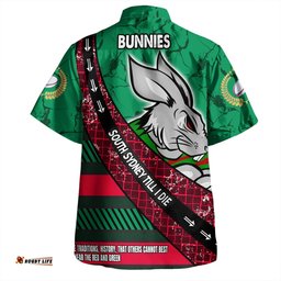 Amazing Aussie South Sydney Rabbitohs Theme Song For Rugby With Sporty Style Hawaiian Shirt