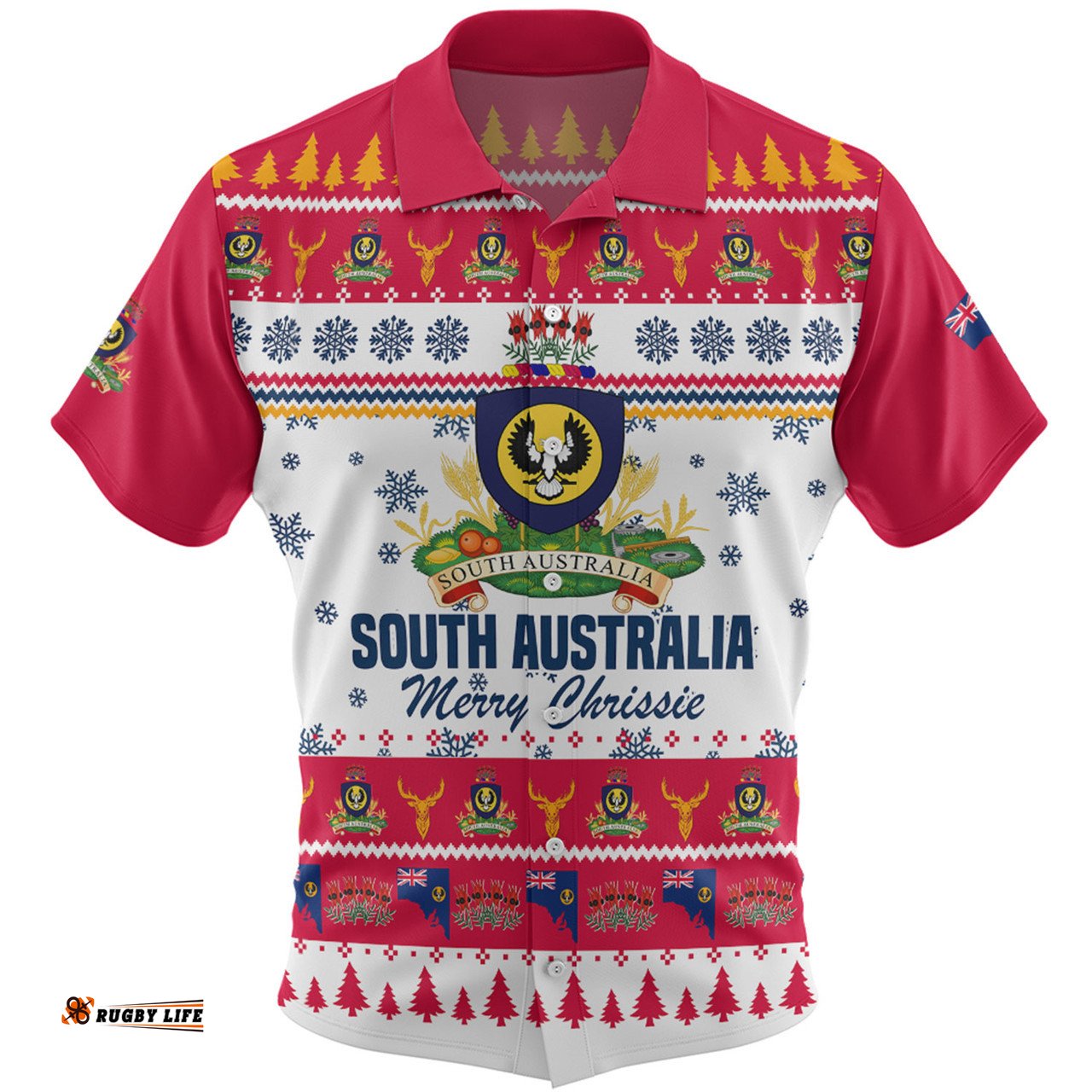 Amazing Aussie South Australia Christmas Merry Chrissie Hawaiian Shirt