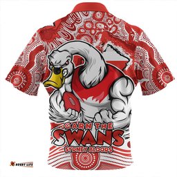 Amazing Aussie Sydney Swans Blazing Spirit Of Victory Hawaiian Shirt