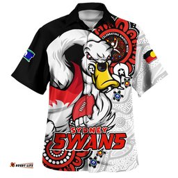 Amazing Aussie Sydney Swans Power Through Generations NAIDOC Edition Hawaiian Shirt