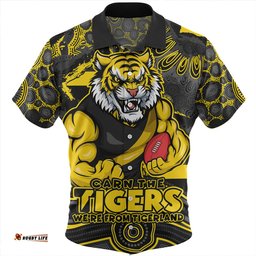 Amazing Aussie Richmond Blazing Spirit Of Victory Hawaiian Shirt