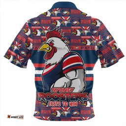 Amazing Aussie Sydney Roosters Champion��������s Pride Comic Style Hawaiian Shirt