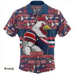 Amazing Aussie Sydney Roosters Champion��������s Pride Comic Style Hawaiian Shirt