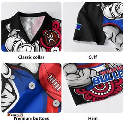 Amazing Aussie Western Bulldogs Power Through Generations NAIDOC Edition Hawaiian Shirt