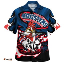 Amazing Aussie Sydney Roosters Premiership Series Sports Gear Hawaiian Shirt