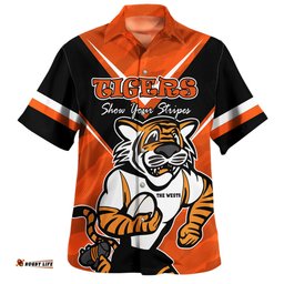 Amazing Aussie Wests Tigers Custom I Hate Being This Awesome But Wests Tigers Hawaiian Shirt
