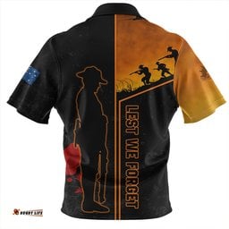 Amazing Aussie Wests Tigers Anzac Day Lest We Forget Poppy Hawaiian Shirt