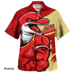 Amazing Aussie Redcliffe Dolphins Defend The Pride Hawaiian Shirt