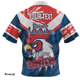 Amazing Aussie Sydney Roosters Happy Australia Day We Are One And Free Hawaiian Shirt