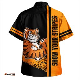 Amazing Aussie Wests Tigers Wests Tigers Mascot Quater Style Hawaiian Shirt