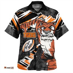 Amazing Aussie Wests Tigers Theme Song Hawaiian Shirt