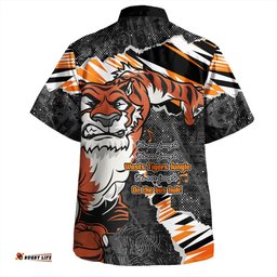 Amazing Aussie Wests Tigers Theme Song Hawaiian Shirt