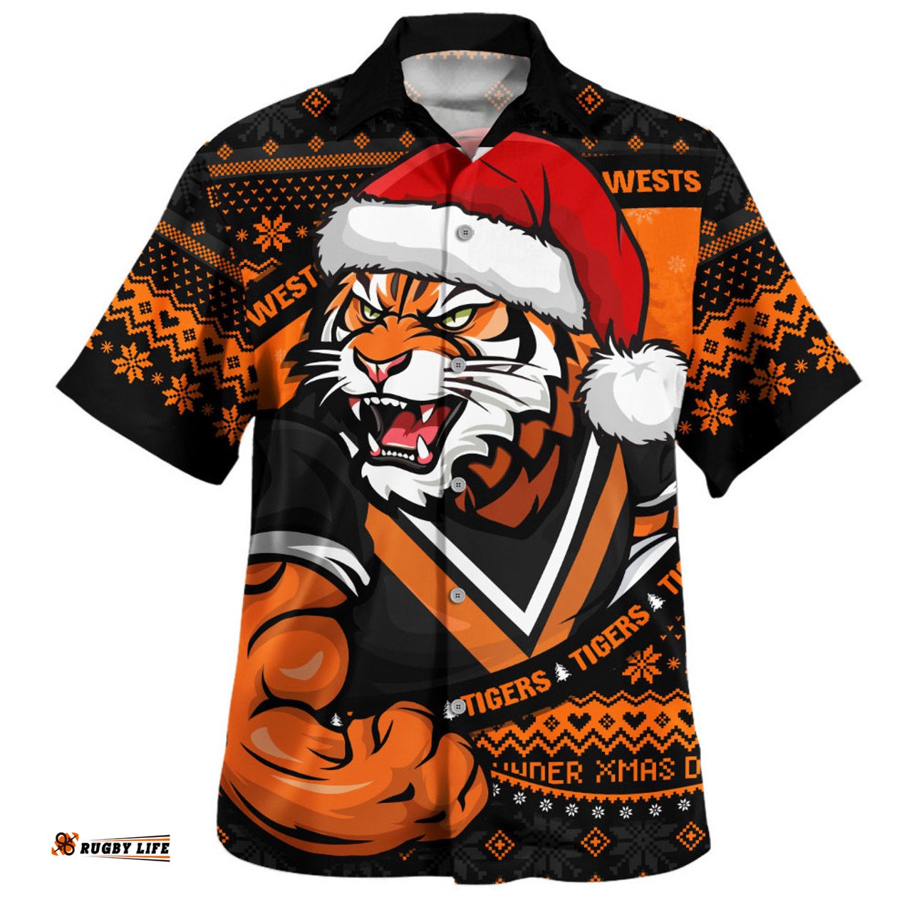 Amazing Aussie Wests Tigers Ugly Knit Style For Christmas Game Fans Hawaiian Shirt